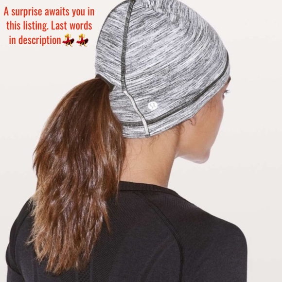 lululemon athletica Accessories - LAST 1 🎀LULULEMON RUN IT OUT TOQUE BNWT